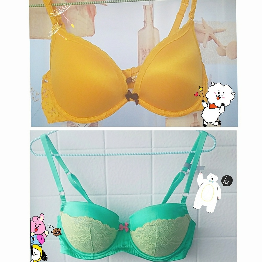 👙 2 Aerie Pushup Bras